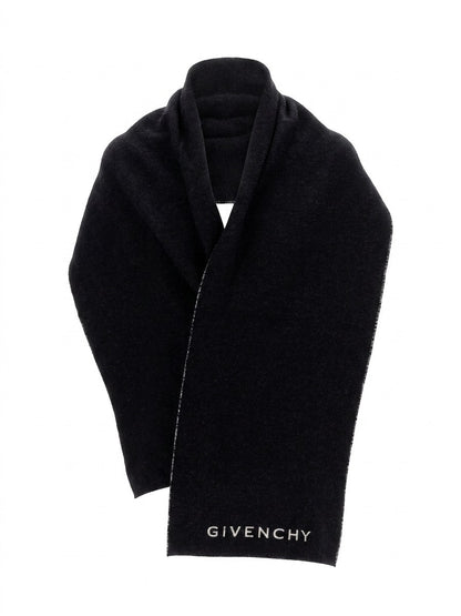 Givenchy Bicolor Wool Scarf