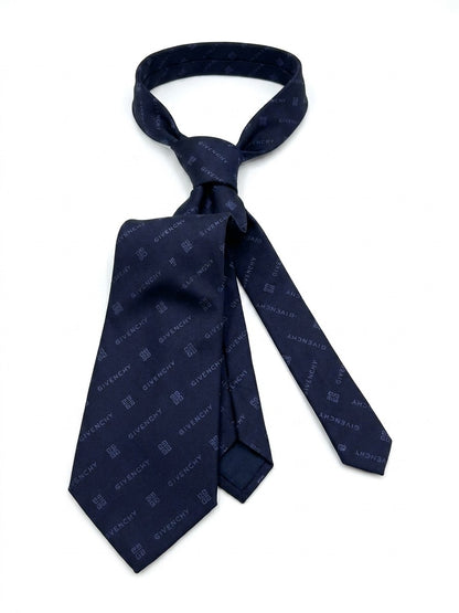 Givenchy Blue Silk Tie