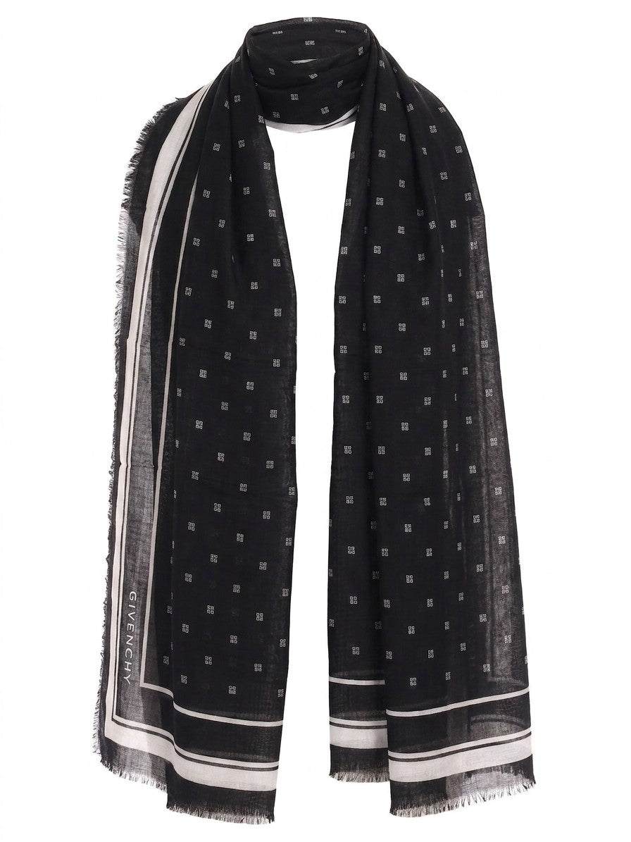 Givenchy Bicolor Cashmere Scarf