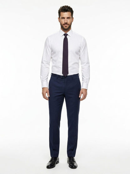 Givenchy Purple Silk Tie