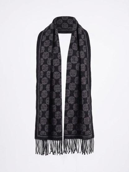 Givenchy Black Wool Scarf
