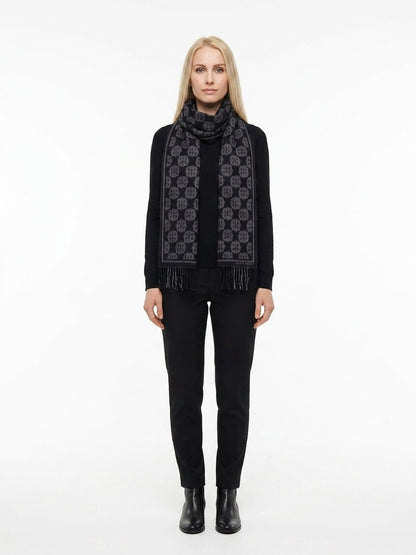 Givenchy Black Wool Scarf