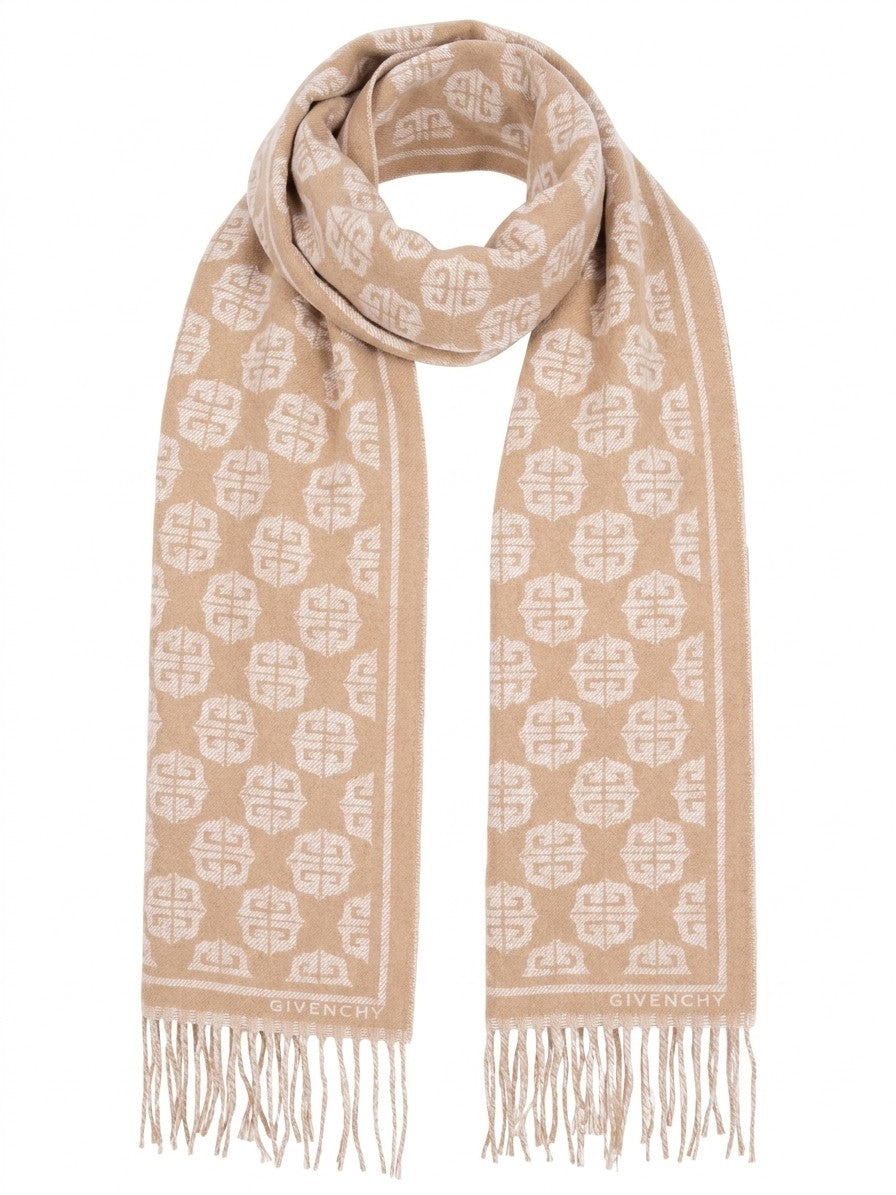 Givenchy Bicolor Wool Scarf