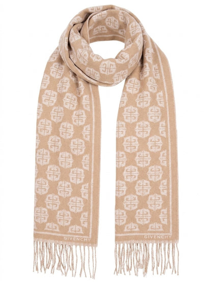 Givenchy Bicolor Wool Scarf
