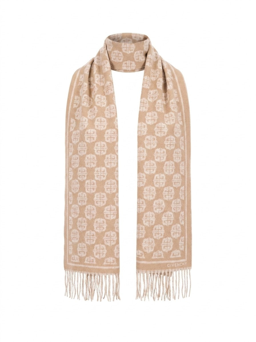 Givenchy Bicolor Wool Scarf