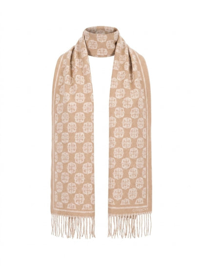 Givenchy Bicolor Wool Scarf