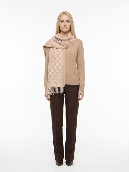 Givenchy Bicolor Wool Scarf