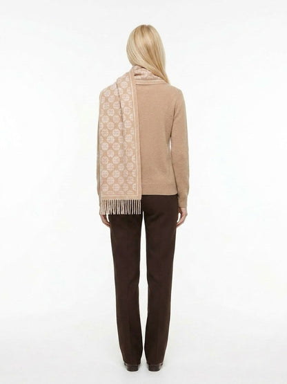 Givenchy Bicolor Wool Scarf