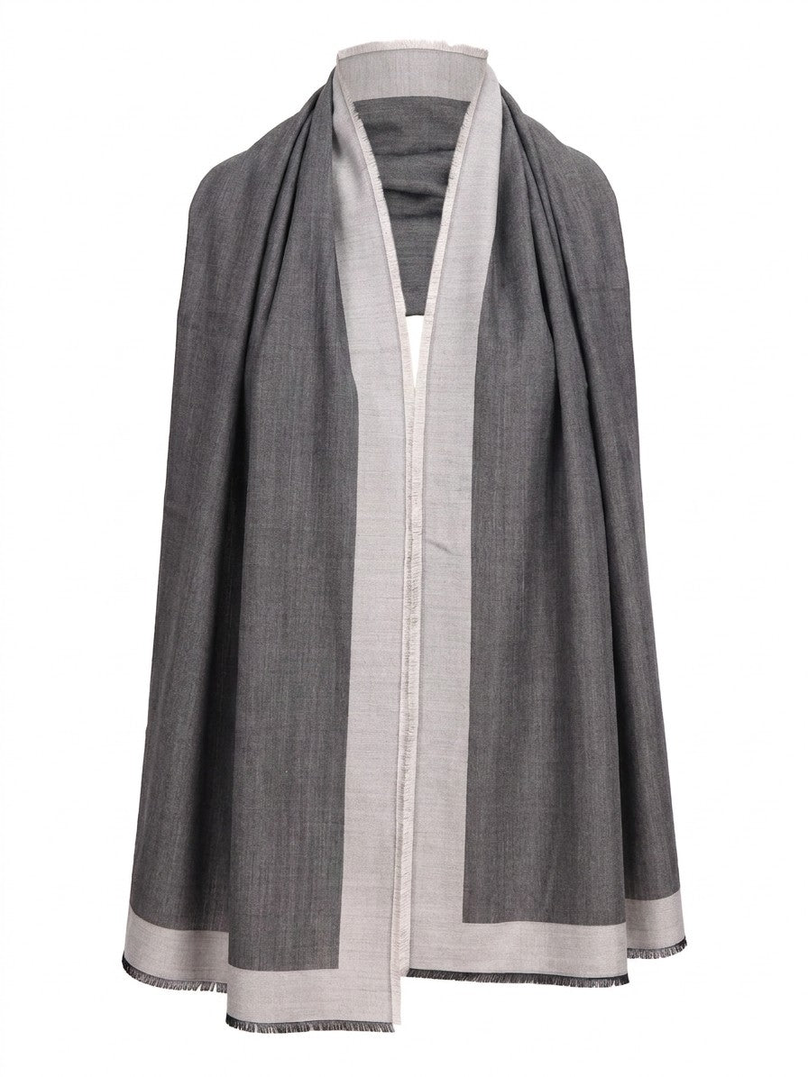 Givenchy Gray Silk Foulard