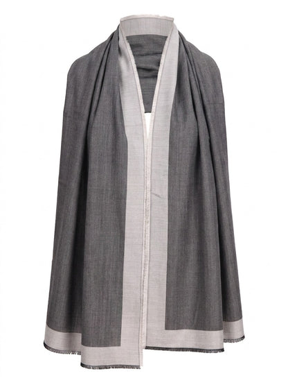 Givenchy Gray Silk Foulard