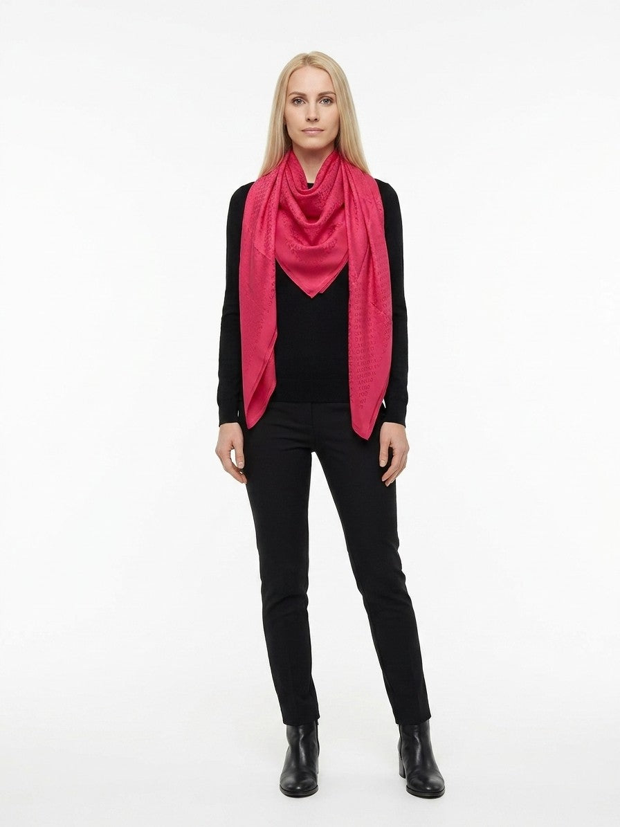 Givenchy Red Silk Foulard