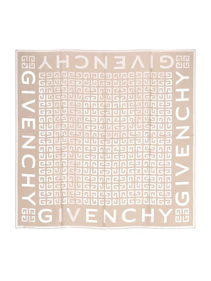 Givenchy Bicolor Silk Scarf