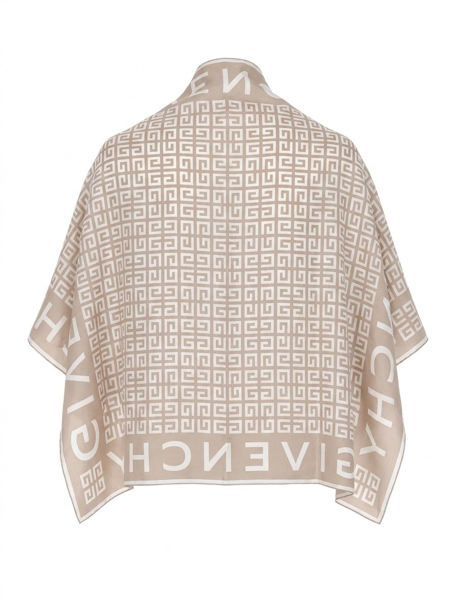 Givenchy Bicolor Silk Scarf