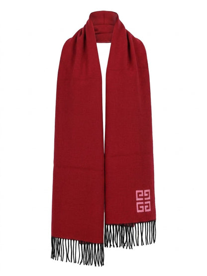 Givenchy Bicolor Wool Scarf