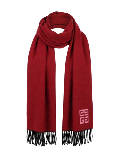 Givenchy Bicolor Wool Scarf