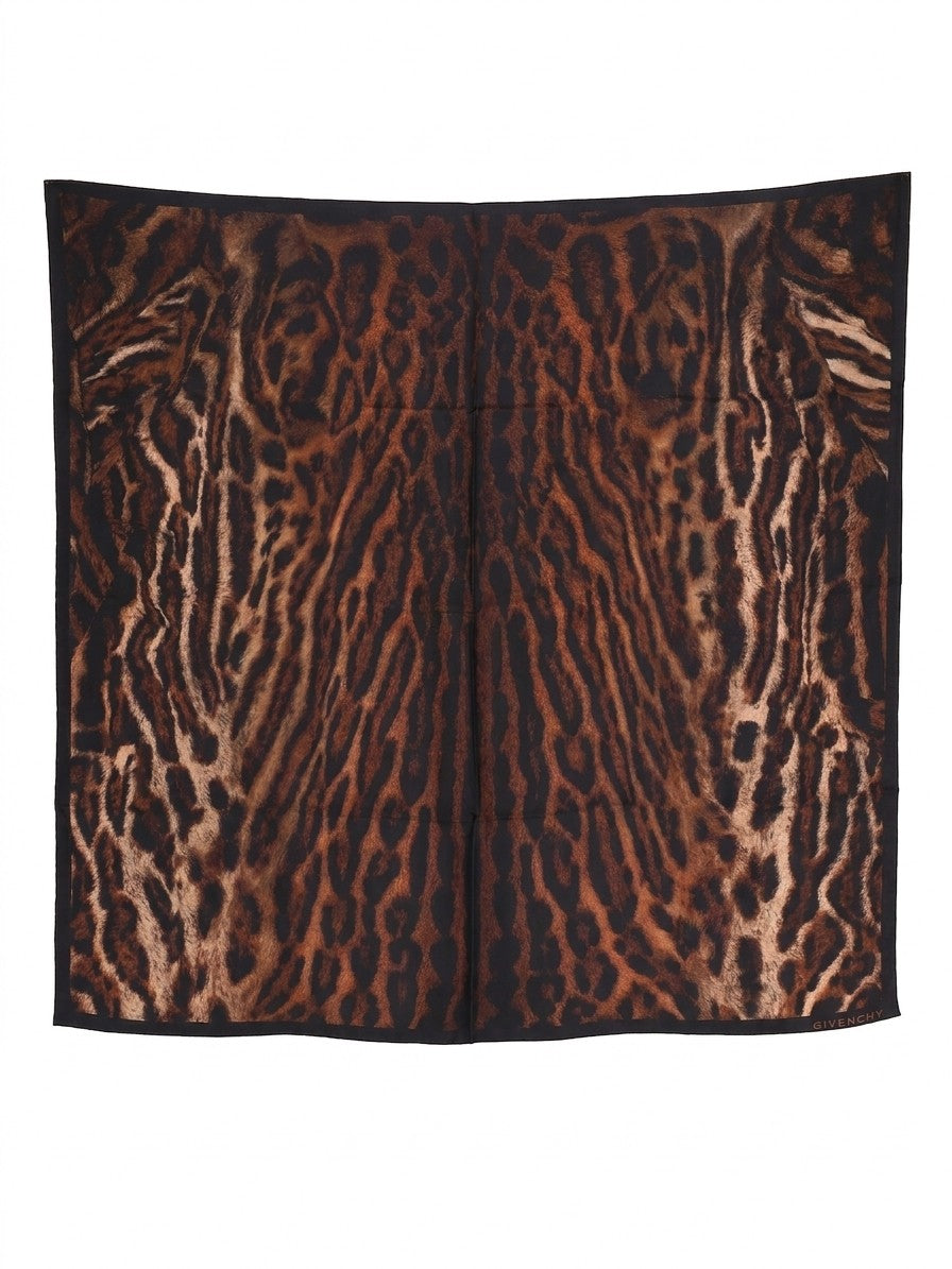 Givenchy Multicolor Silk Scarf