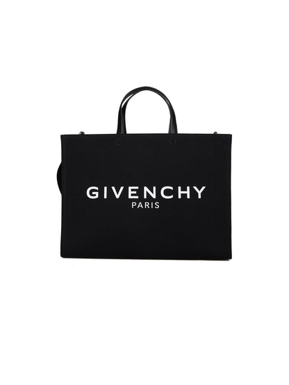 Givenchy Black Cotton Tote Bag