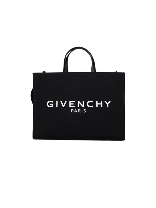 Givenchy Black Cotton Tote Bag