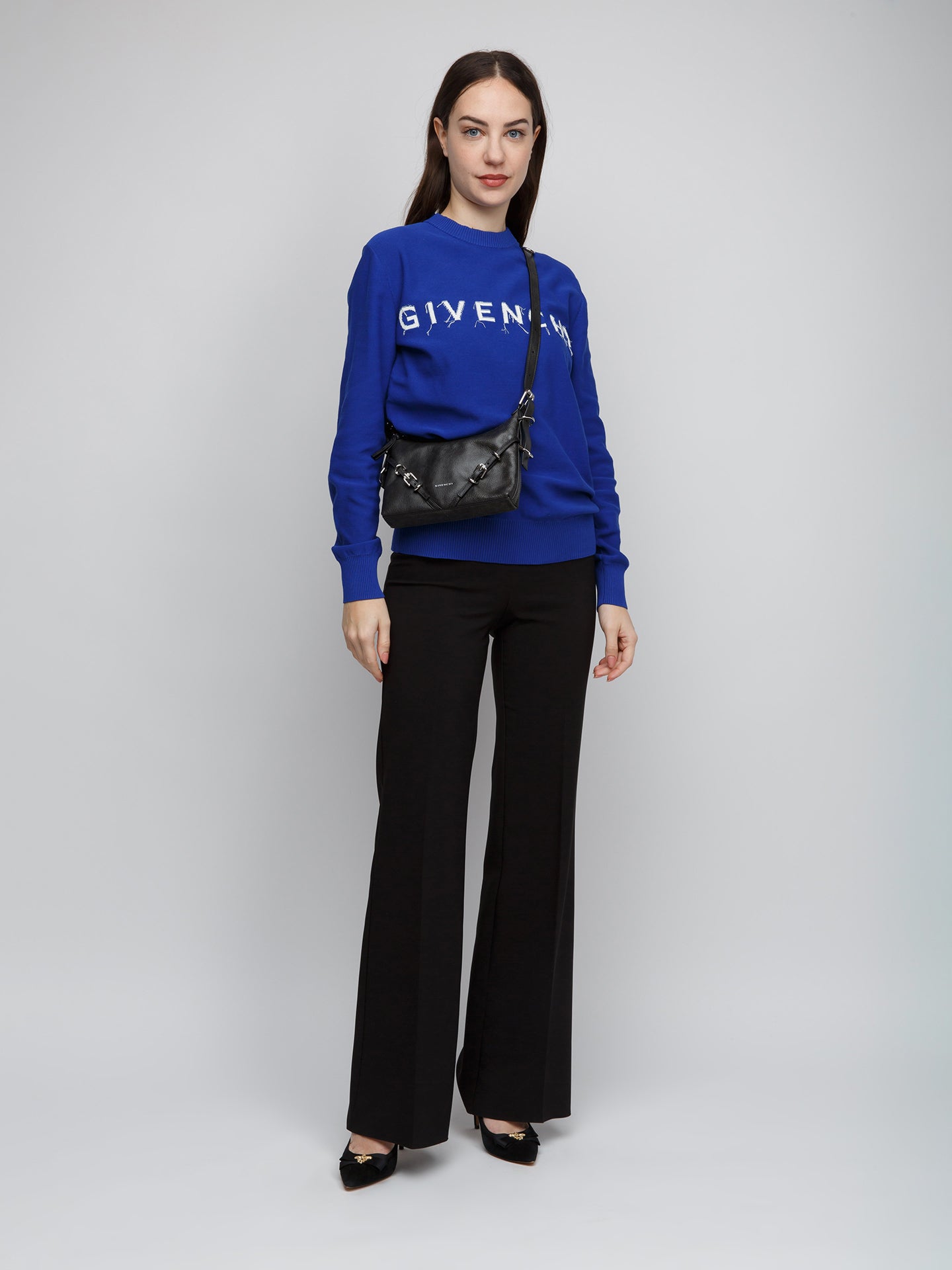 Givenchy Gray Calfskin Handbag