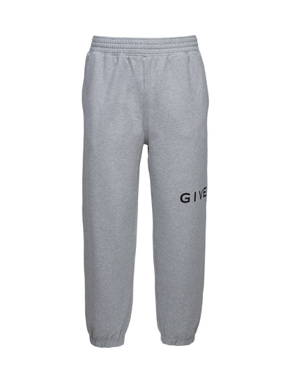 Givenchy Gray Cotton Joggers (Workout Pants)