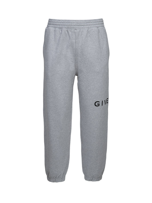 Givenchy Gray Cotton Joggers (Workout Pants)