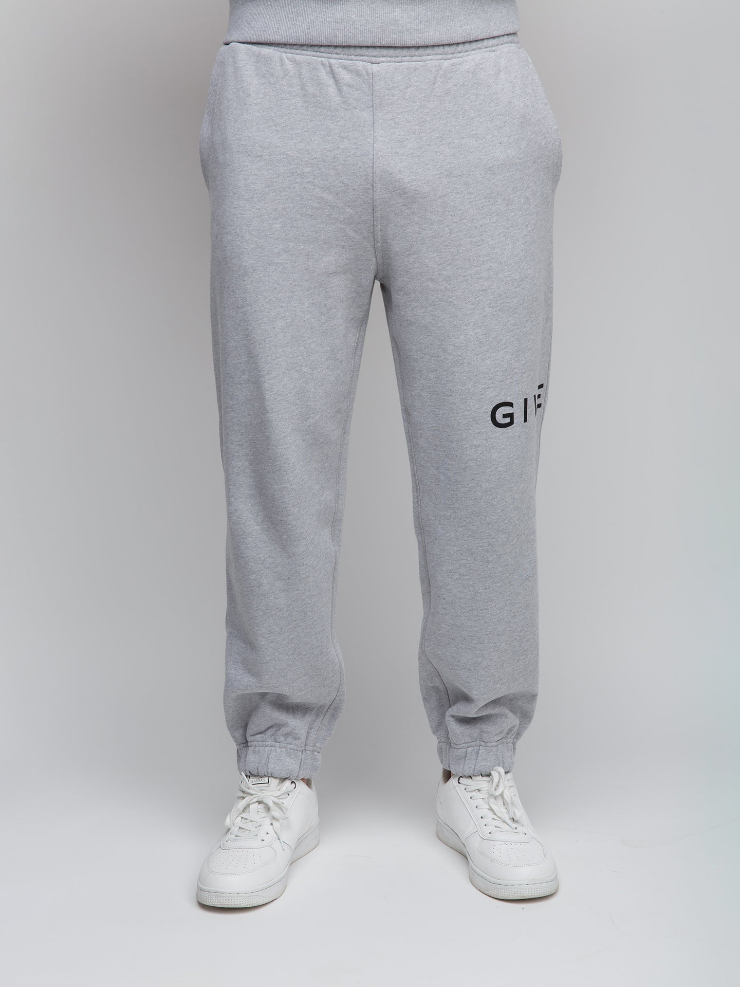 Givenchy Gray Cotton Joggers (Workout Pants)