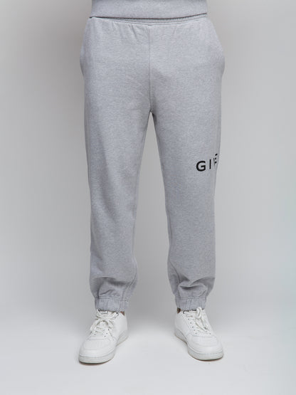 Givenchy Gray Cotton Joggers (Workout Pants)
