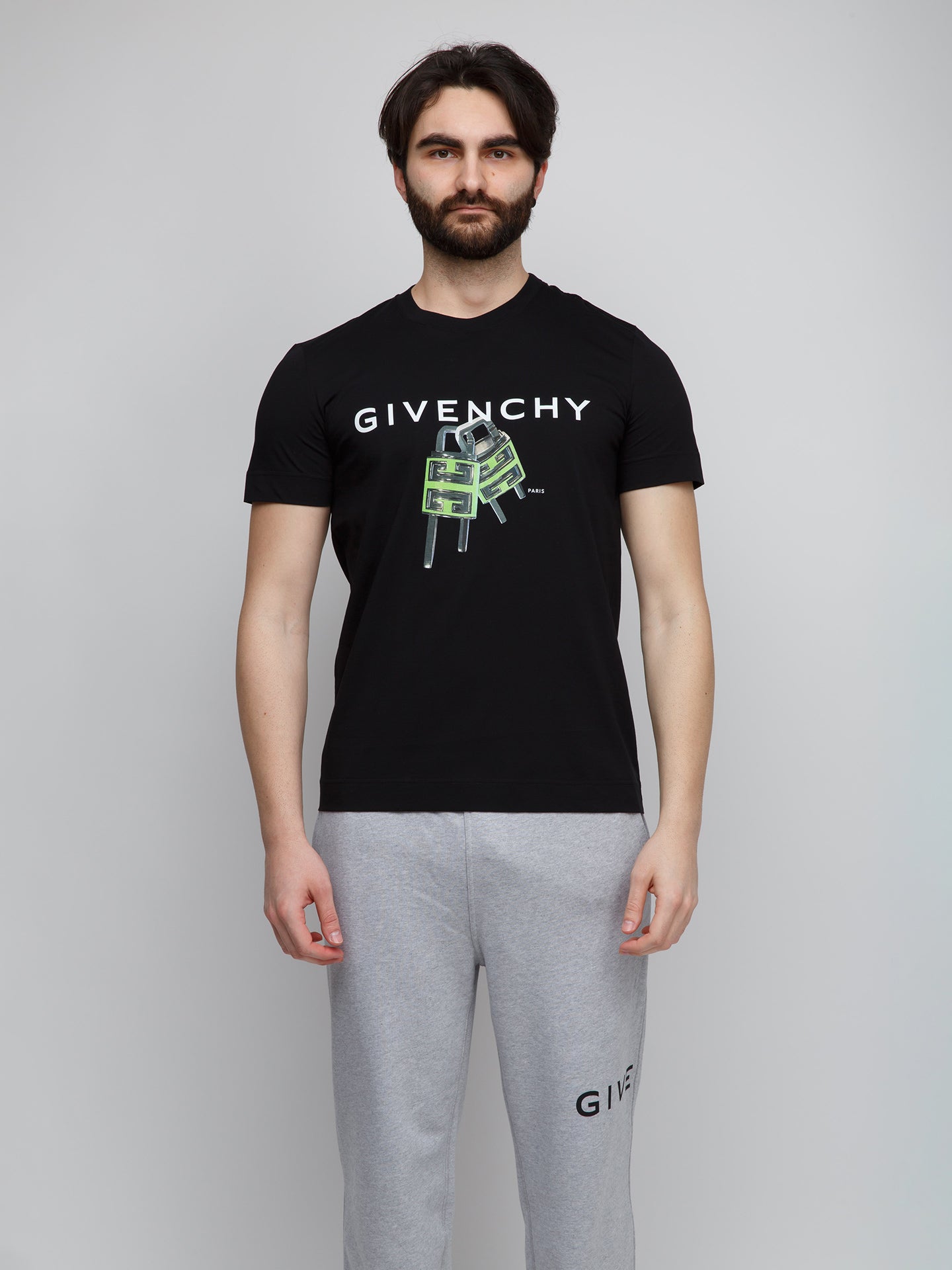 Givenchy Black Cotton T-Shirt