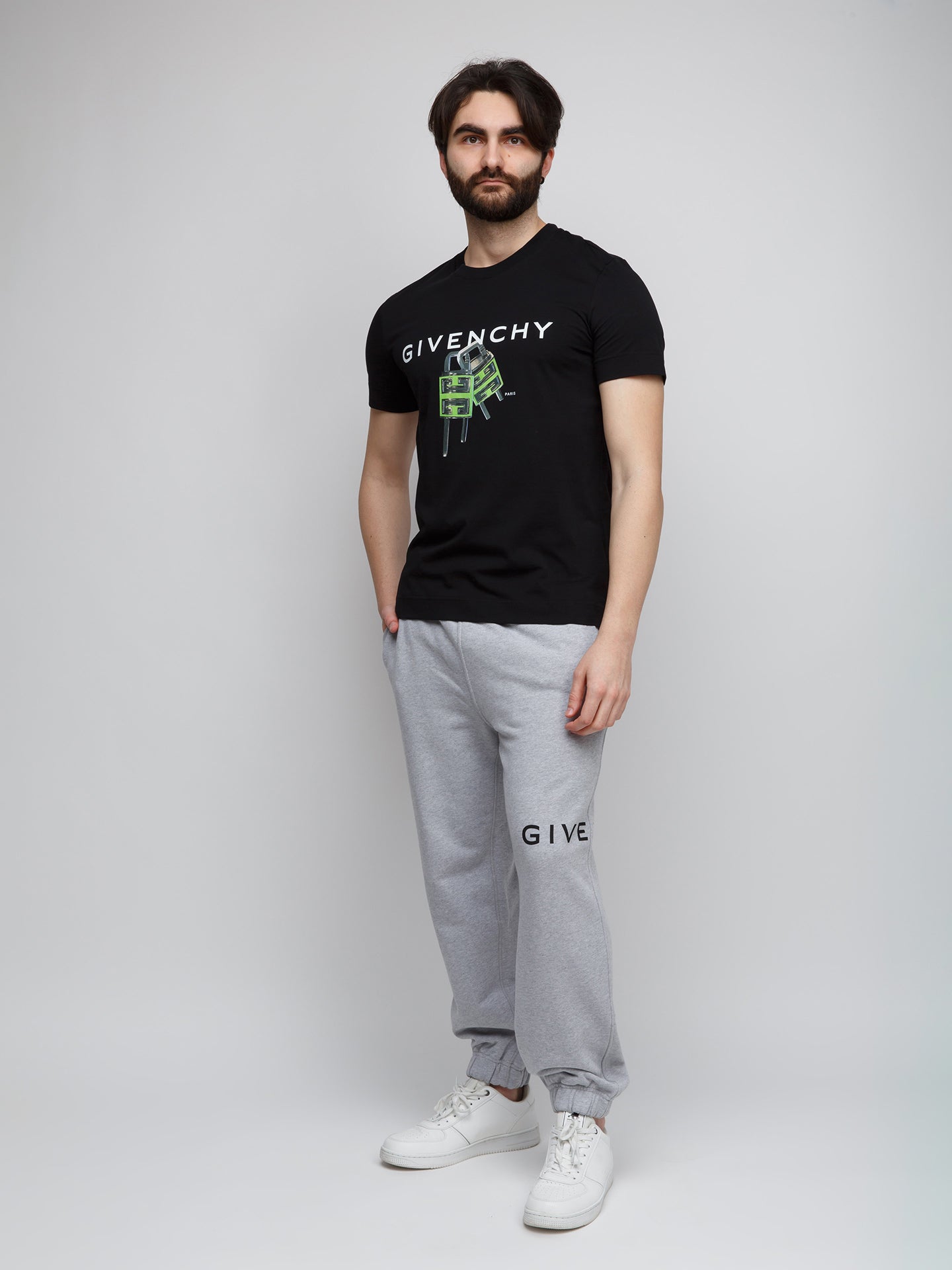 Givenchy Black Cotton T-Shirt
