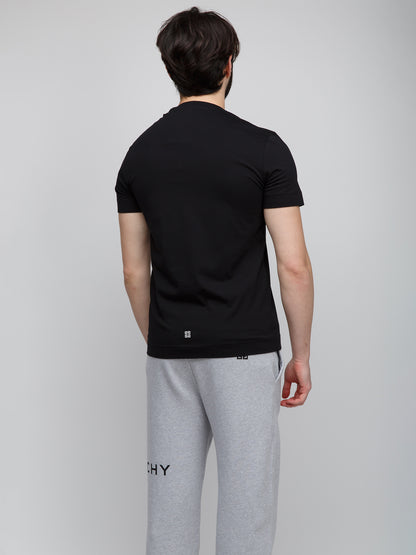 Givenchy Black Cotton T-Shirt