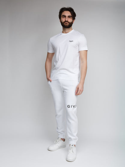 Givenchy White Cotton T-Shirt