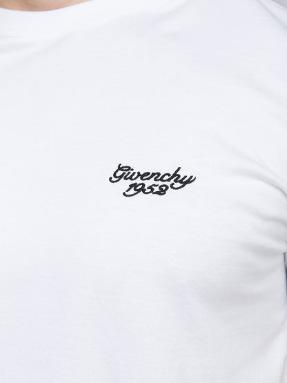 Givenchy White Cotton T-Shirt