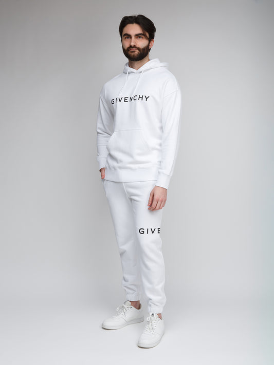 Givenchy White Cotton Sweatshirt