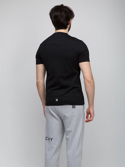Givenchy Black Cotton T-Shirt