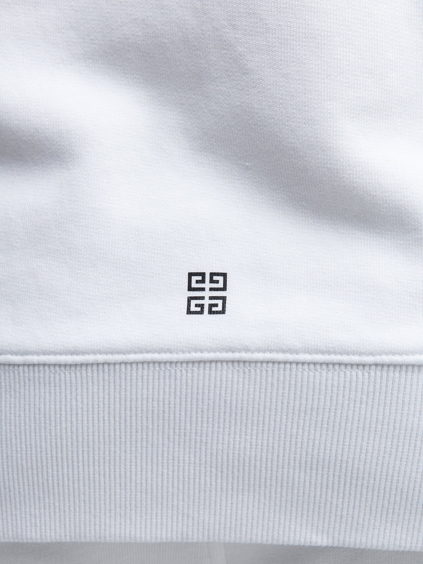 Givenchy White Cotton Hoodie