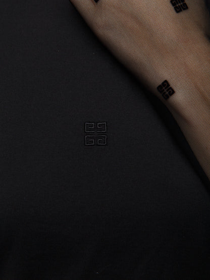 Givenchy Black Cotton Long Sleeve T-Shirt
