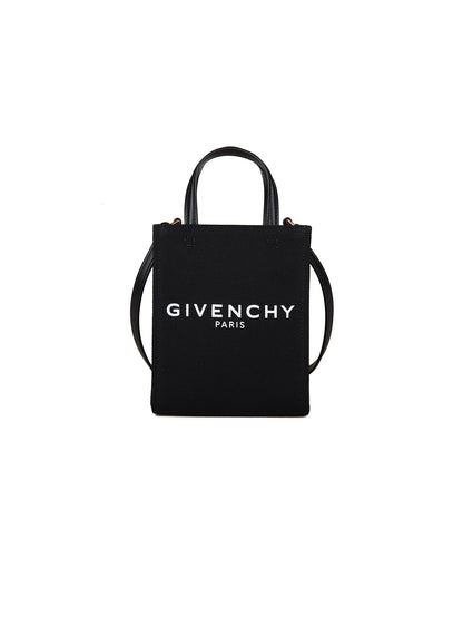 Givenchy Black Cotton Tote Bag