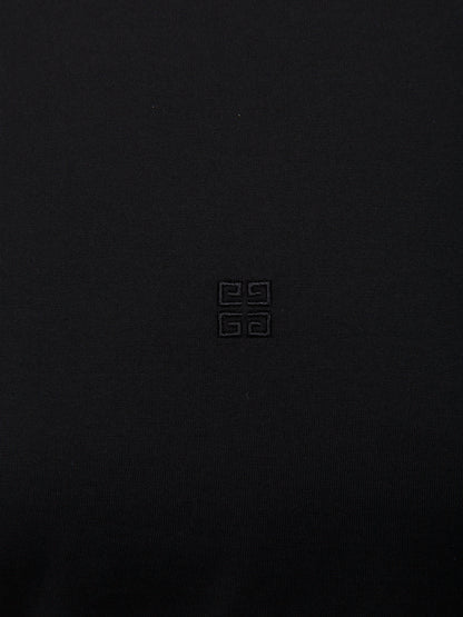 Givenchy Black Cotton Long Sleeve T-Shirt
