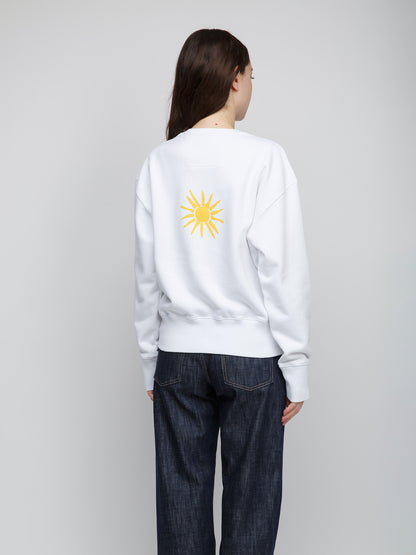 Givenchy White Cotton Sweatshirt