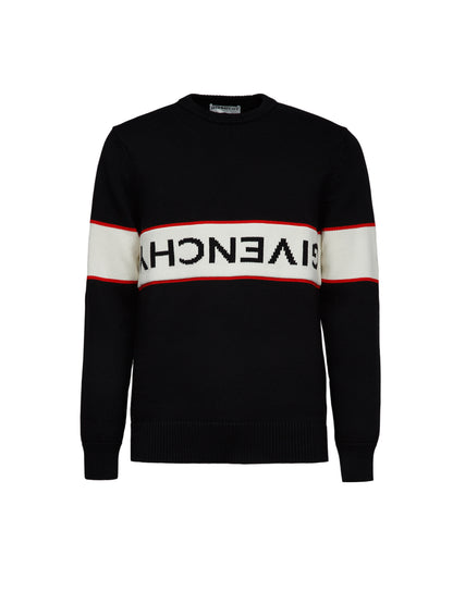 Givenchy Black Cotton Sweatshirt