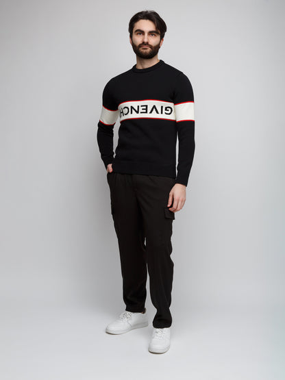 Givenchy Black Cotton Sweatshirt