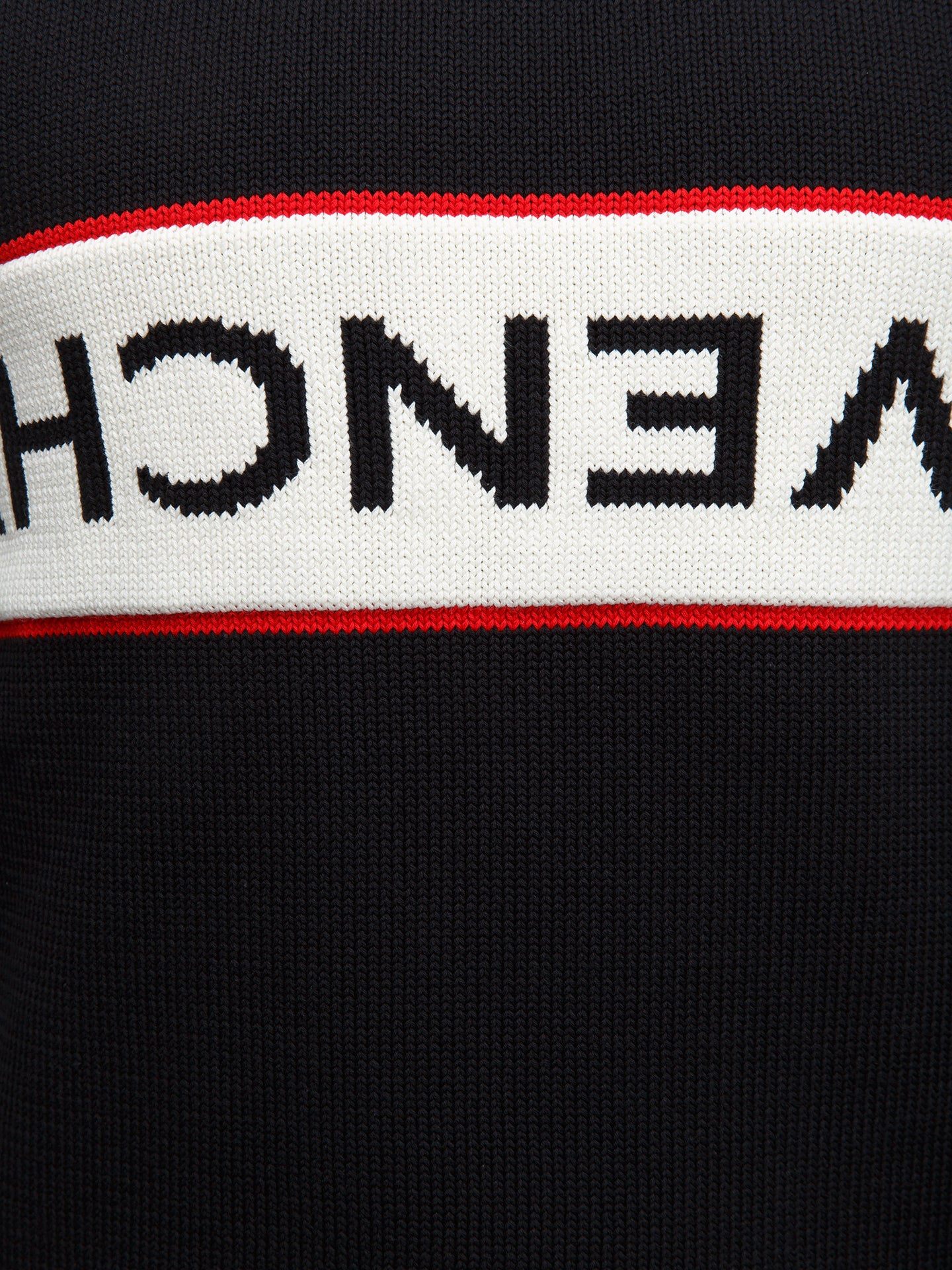 Givenchy Black Cotton Sweatshirt
