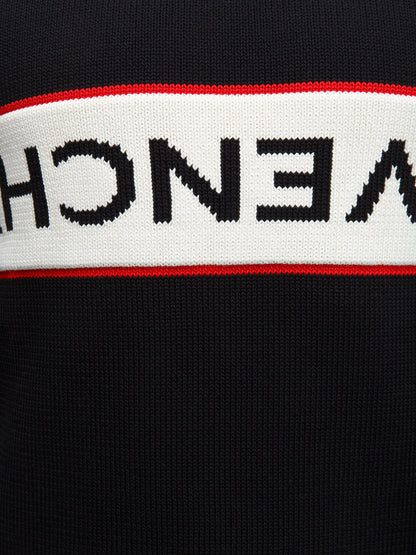 Givenchy Black Cotton Sweatshirt
