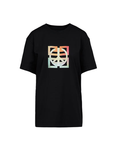 Givenchy Black Cotton T-Shirt