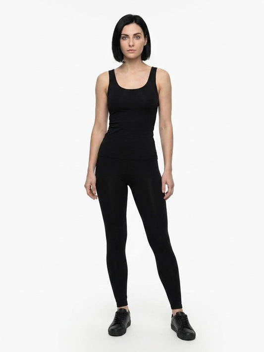 Dolce & Gabbana Black Cashmere Leggings