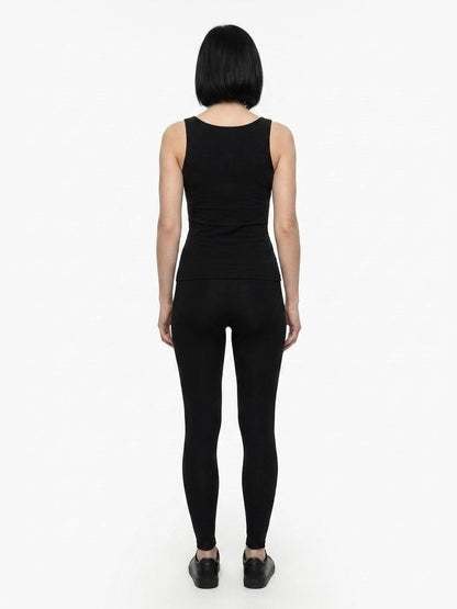 Dolce & Gabbana Black Cashmere Leggings