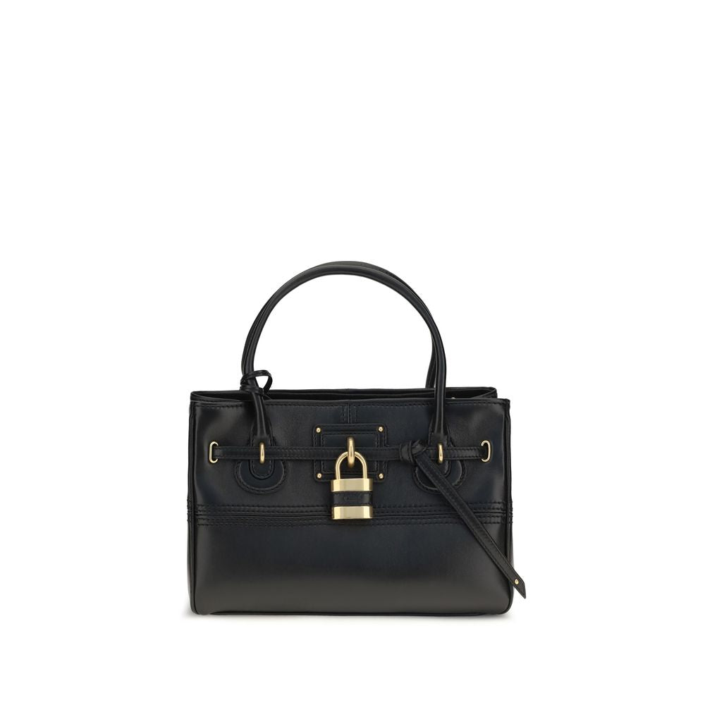 Shoulder Bag by Chloé for women in buffalo leather black & signature features a enviable silhouette, showcasing a secure zipper & buckle, ample , and enviable shoulder-strap for a enviable finish.
