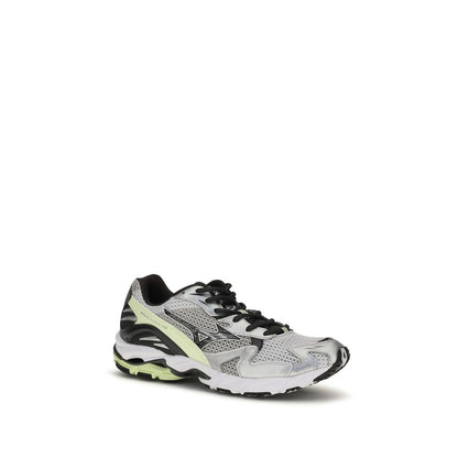 Athletic Sneakers MIZUNO men nylon suede leather & carbon gray featuring a avant-garde Rider Men's Athletic Nylon Suede Leather & Carbon Sneakers design with a avant-garde athletic style for a refined finish.