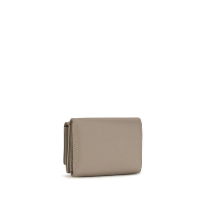 Cardholder Wallet by Fendi for women in bos taurus calfskin leather beige, gold & monogram presents a refined silhouette, artfully capturing the essence of the Bos Taurus Calfskin Leather Cardholder Wallet design with sophisticated card-organization compact-design trifold coin-purse for a refined look.