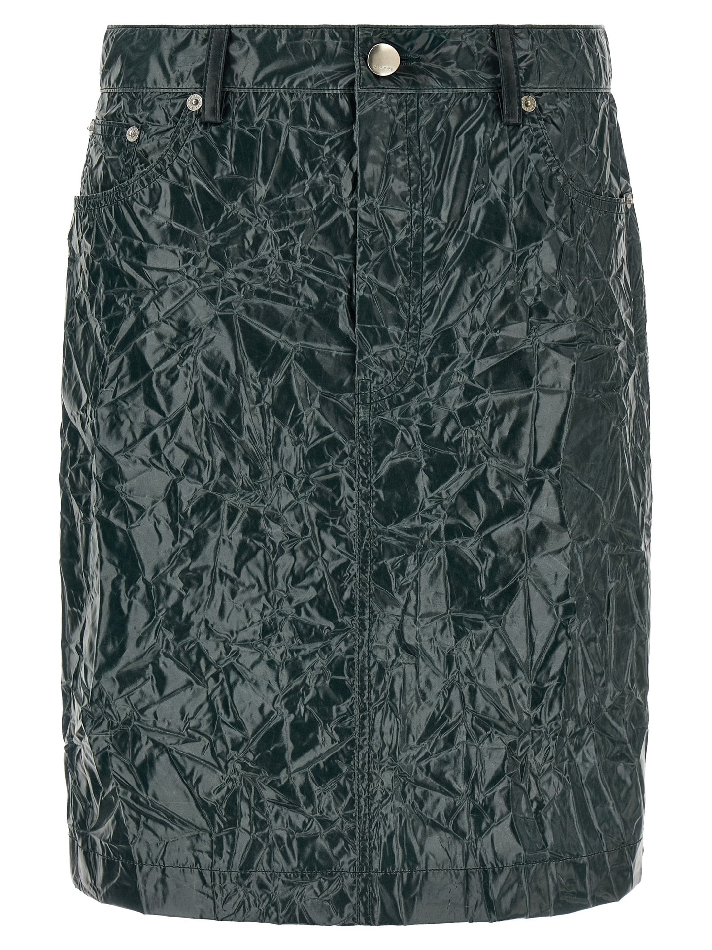 Marni Bicolor Polyester Midi Skirt